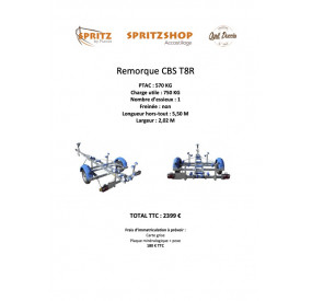 Remorque T8R